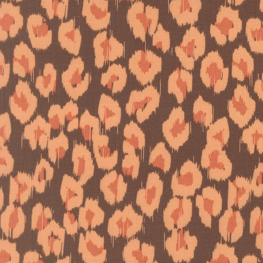 Moda Sunlit Ruins Mauve Ikat Blender Cotton Fabric for Quilting and Sewing