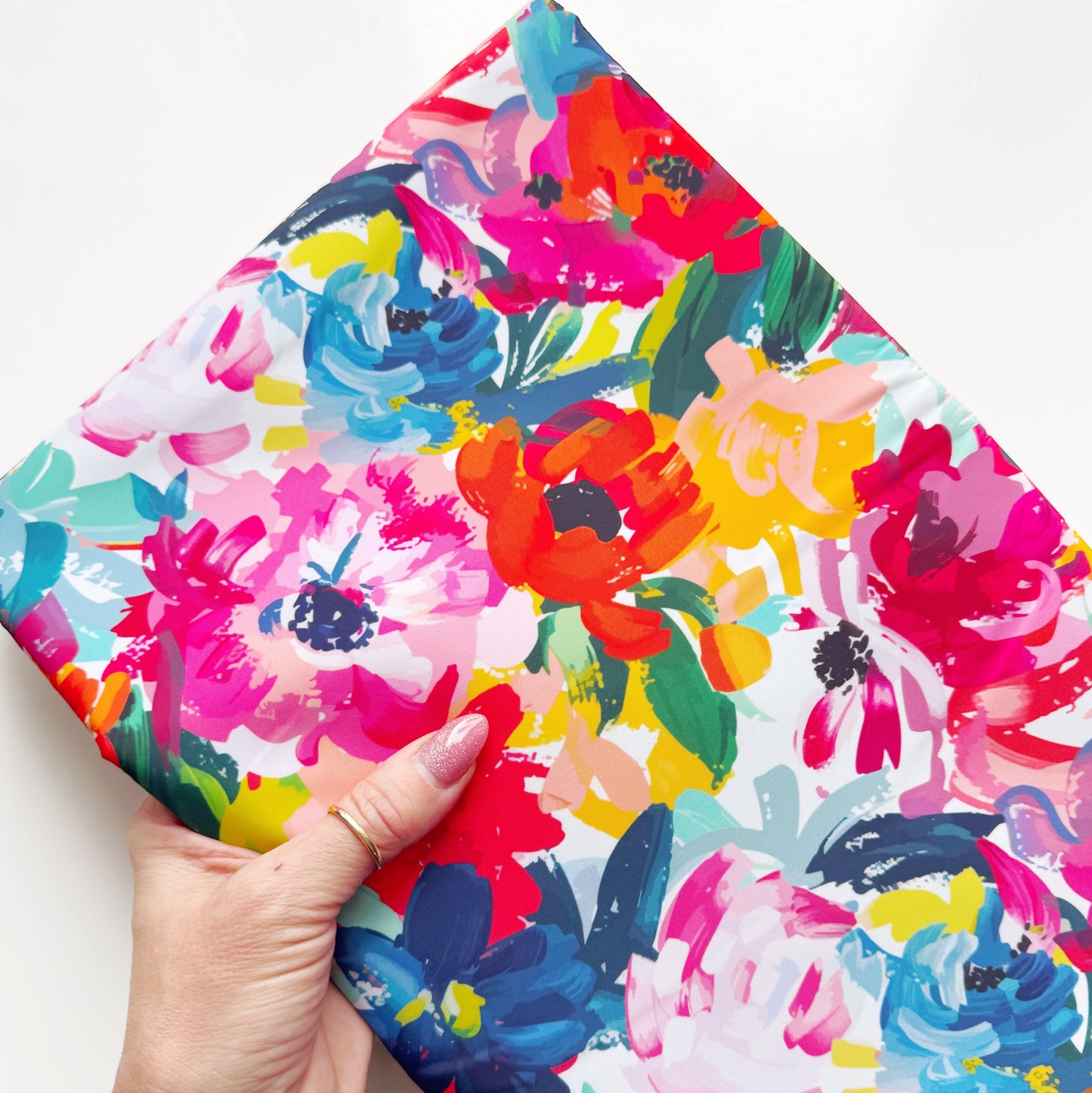 Bonded Nylon Paintbrush Florals