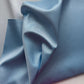 Light Blue Shimmer Fabric / large cut