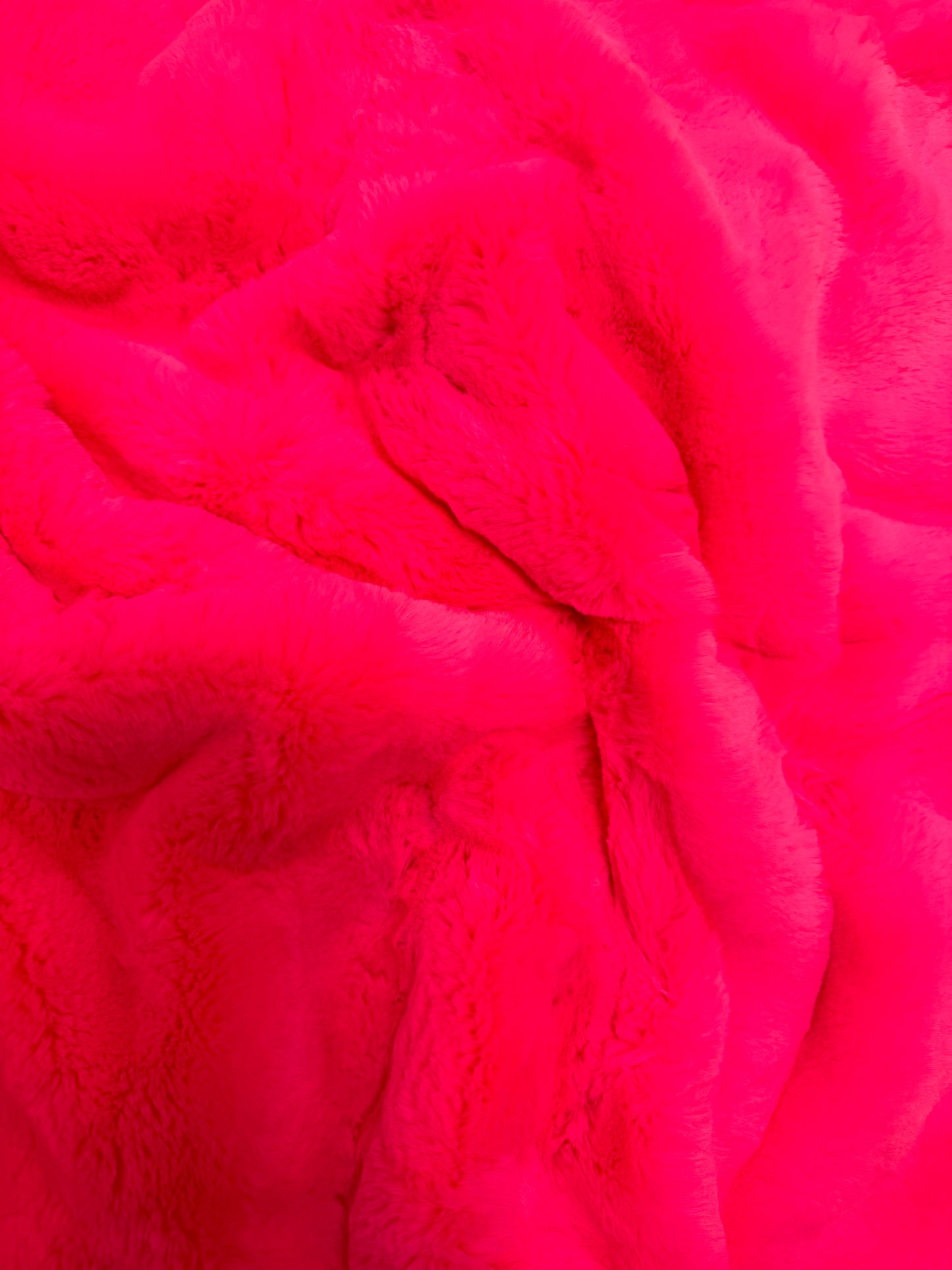 Shannon Luxe Cuddle Neon Diva 1/2 YD MINKY