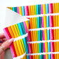 Books in rainbow colors custom vinyl