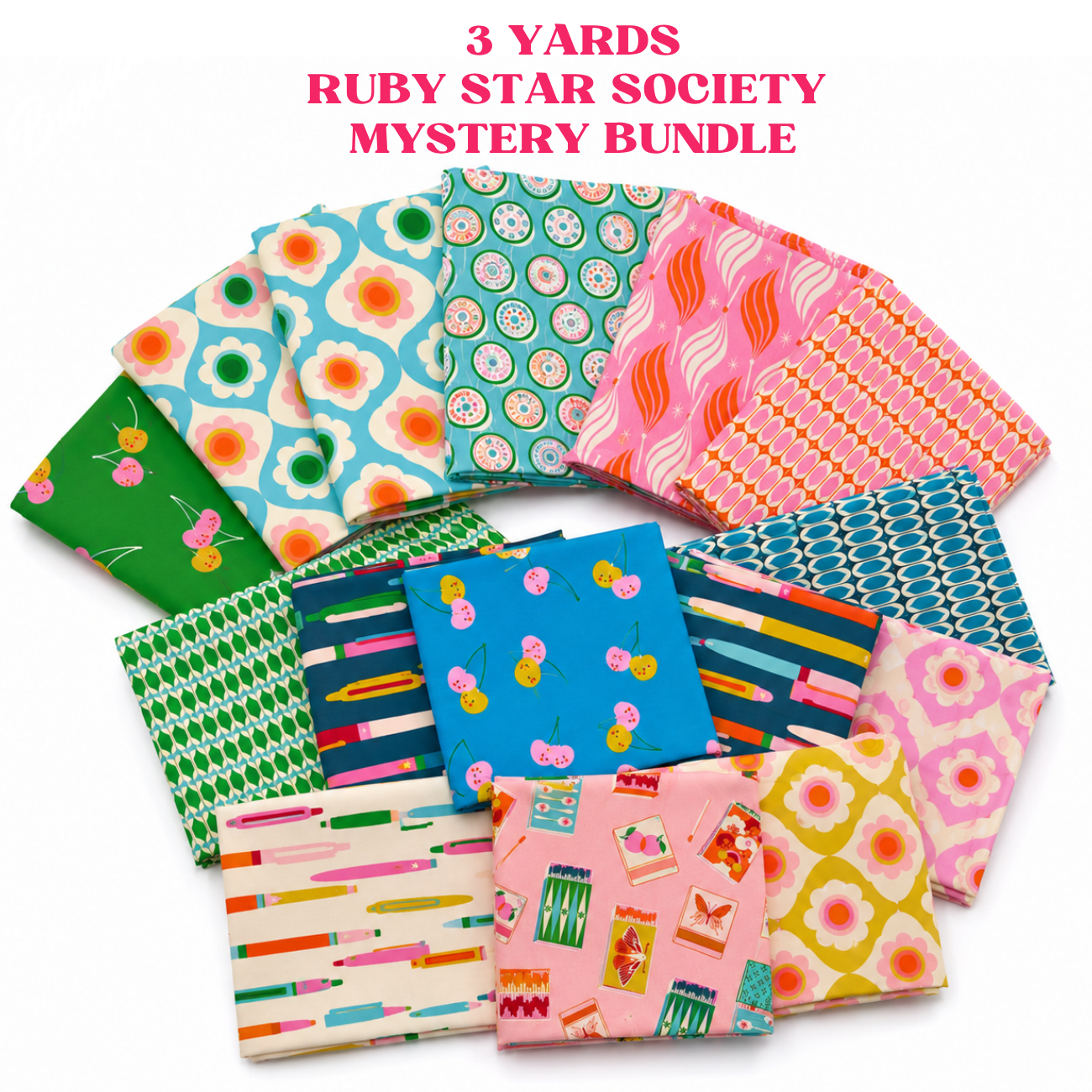 Ruby Star Society Trinketry Fabric – 3-Yard Surprise Bundle