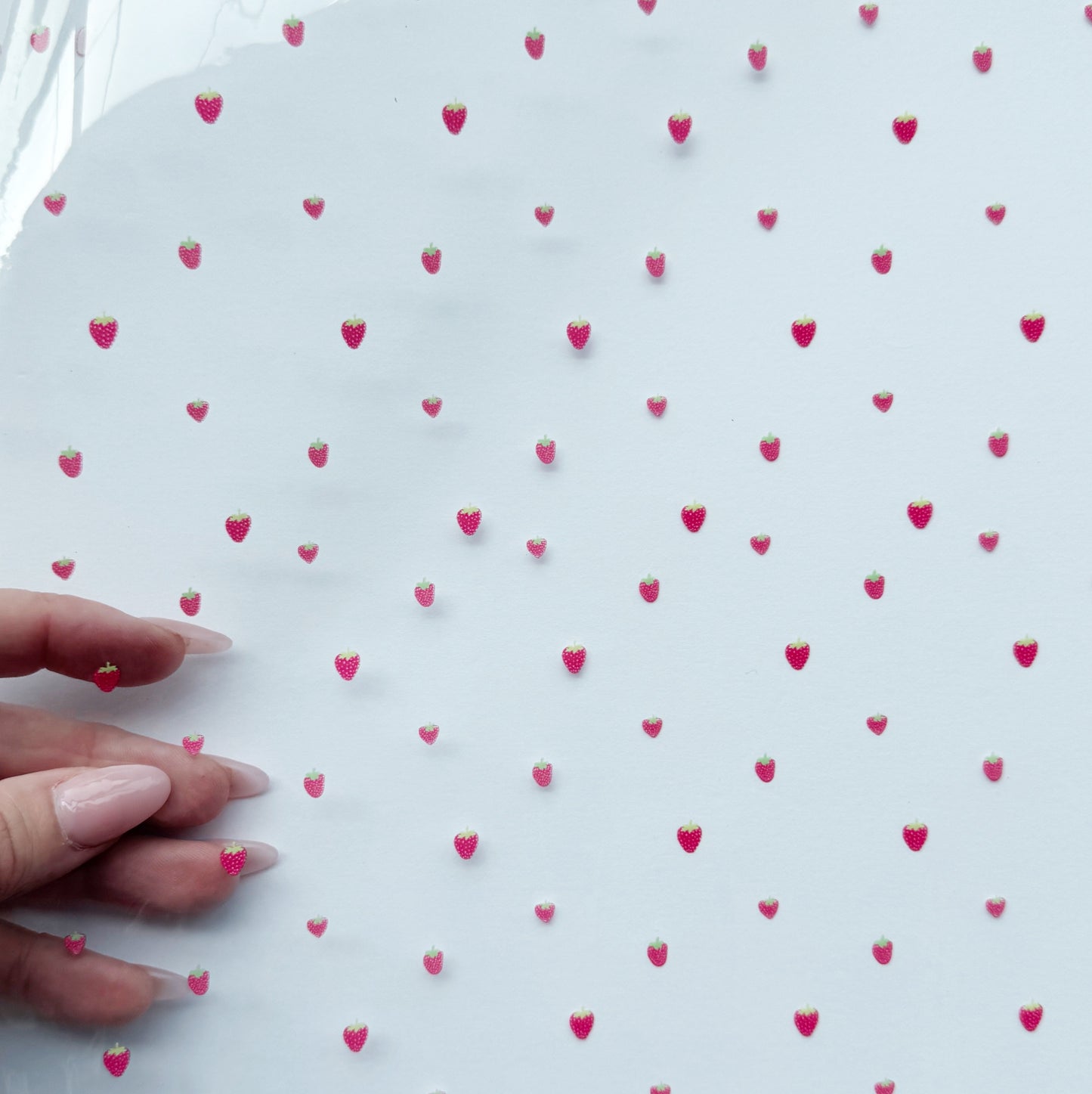 Tiny Strawberries TPU vinyl