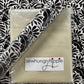 Custom Smooth Vinyl - Special Edition & Request! Cream & Black Floral