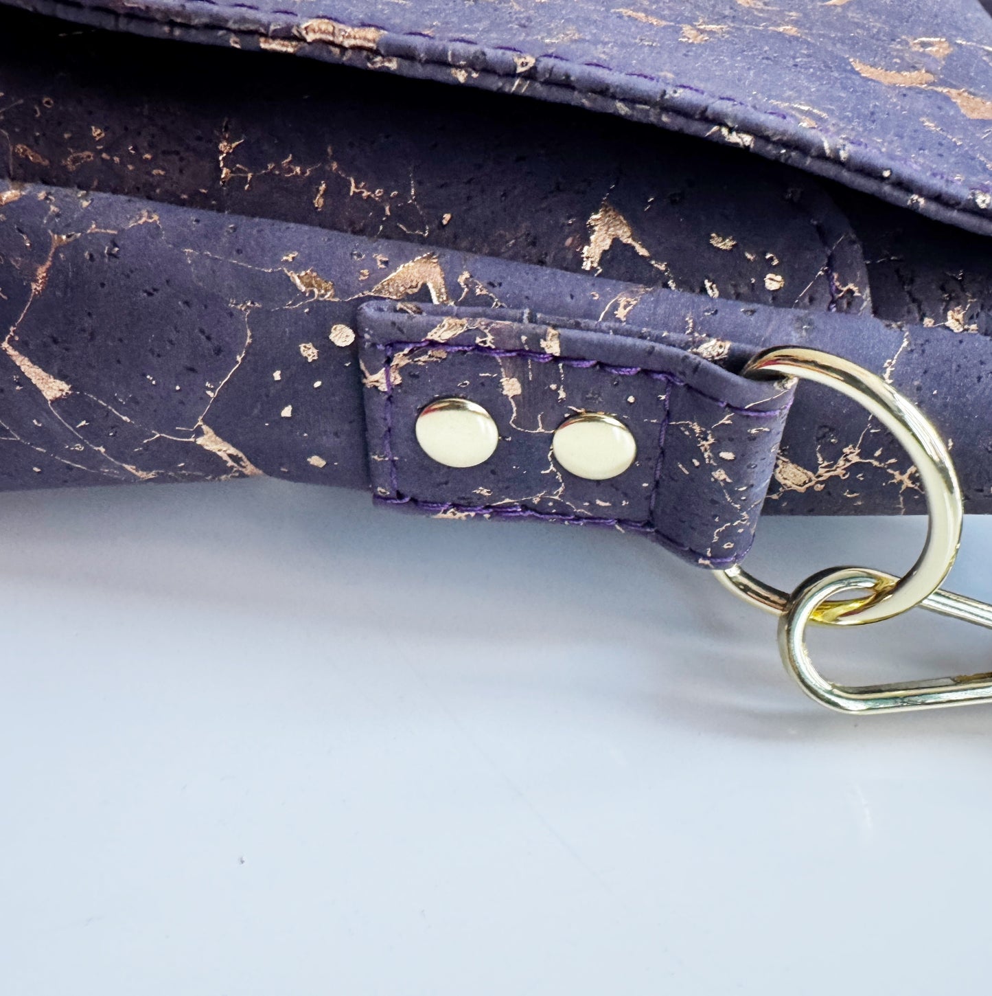 Royal and Gold Stone Cork roll