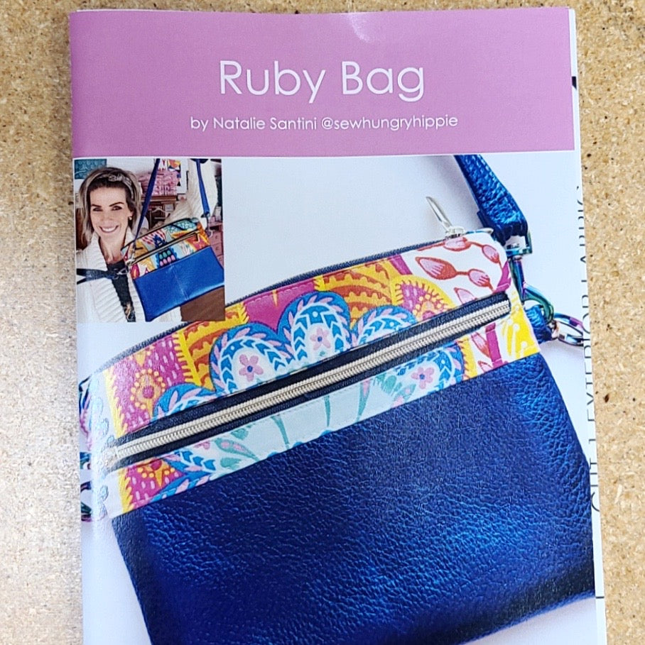 Ruby Bag paper pattern