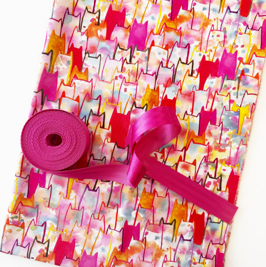 Friday Matchup Pink Cats + 5 yds webbing