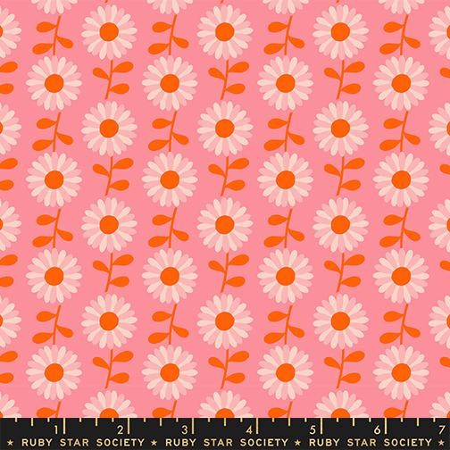 Flowerland Sorbet Daisy 1/2 YD