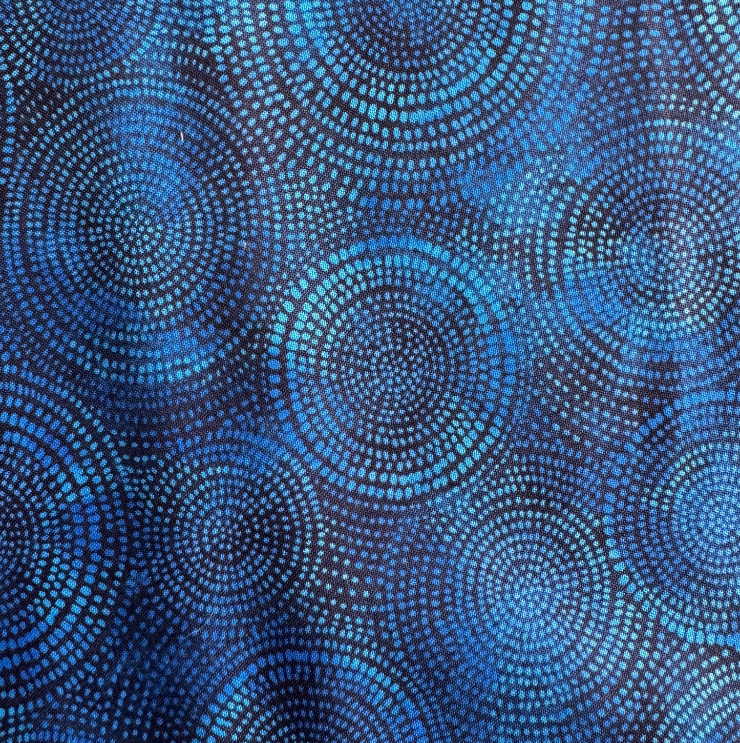 Windham Radiance Fabric - Indigo Blue 100% Cotton - 44-45" Width