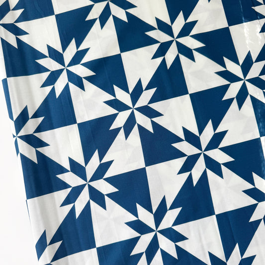 2 yard bundle Navy Hunter Star