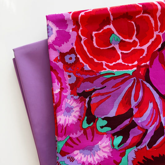Kaffe Fabric & Purple Bonded Nylon Bundle