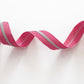 Red Cherry stripes zipper tape