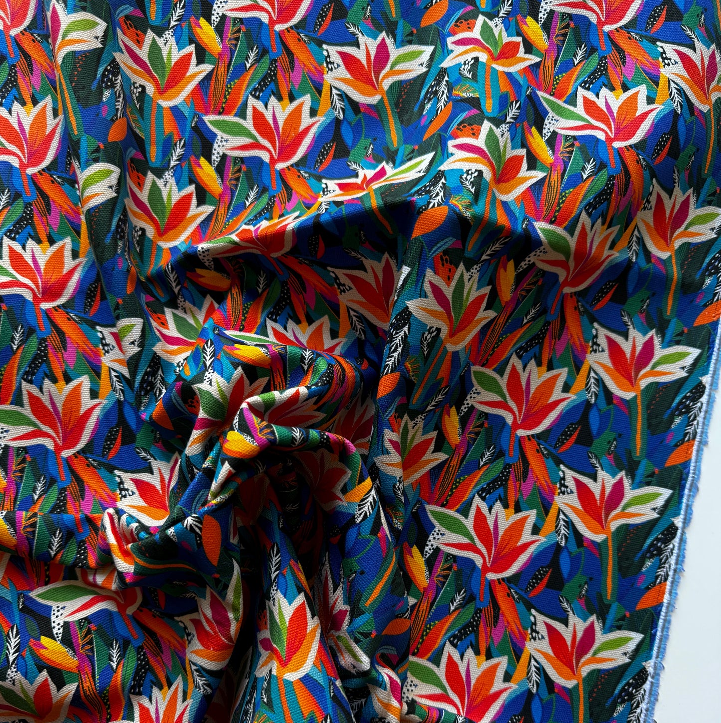 Canvas Fabric Bright Jungle (Canvas Club November)