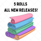 Exclusive Sew Hippie Vinyl Bundle - 5 New Release Rolls