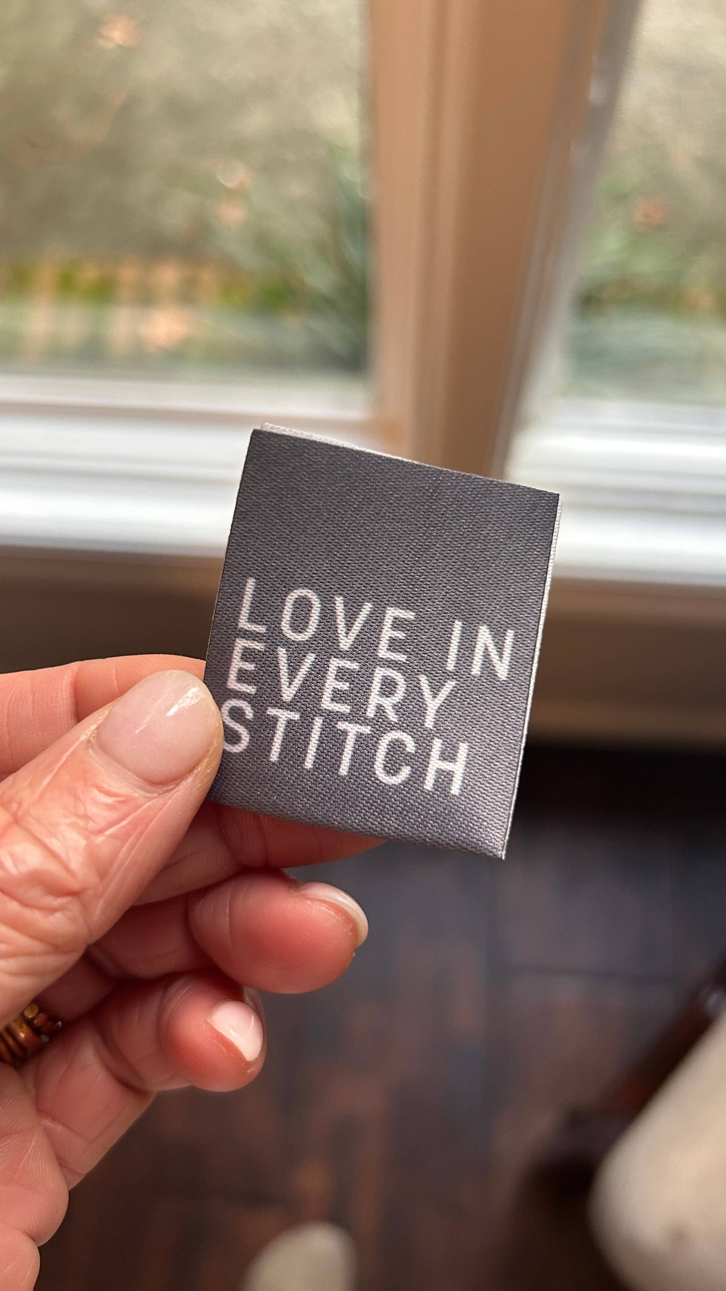 Love in Every Stitch - Designer Sewing Labels