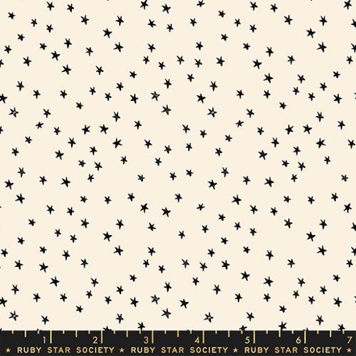 Ruby Star Society MINI STARRY Black/Cream 1 YARD (Copy)