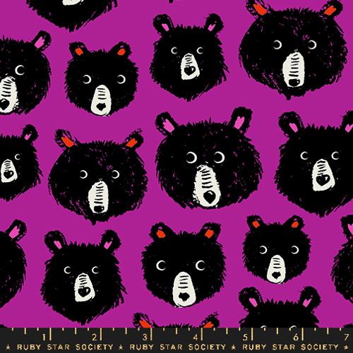 Teddy and the Bears berry 1 YARD