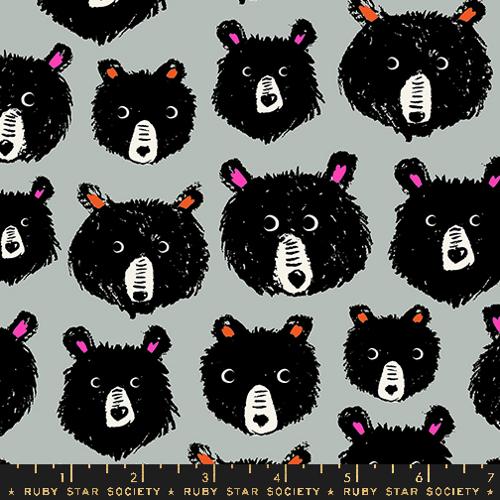 Teddy and the Bears gray 1 YARD