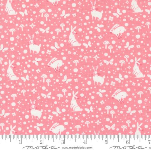 Love Letter Pink Bunnies per yard