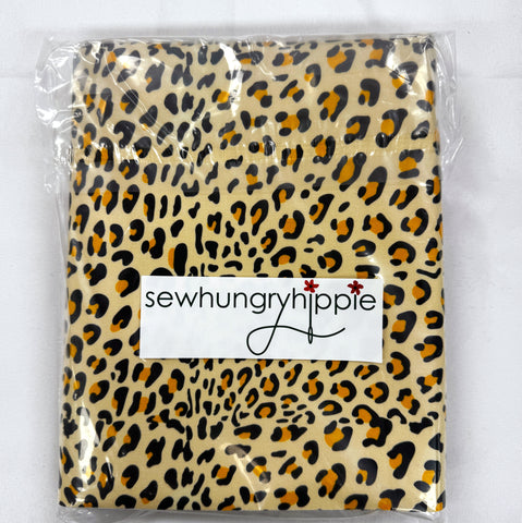 Canvas Fabric Leopard Print