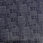 Sashiko Stitches navy blue vinyl