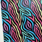 Zebra in Color printed vinyl