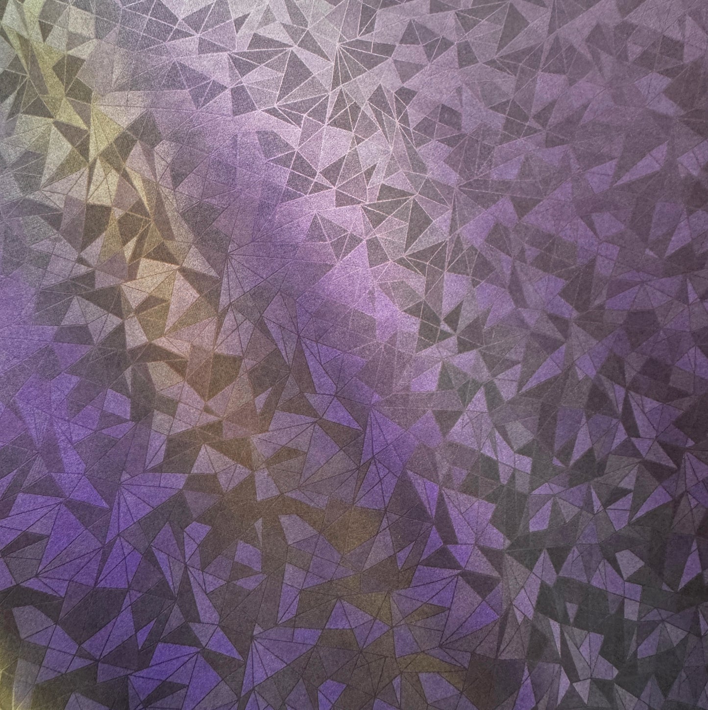 Purple geo abstract vinyl