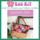Santorini Tote KIT with Kaffe Stripes & coordinating Moonglow Vinyl