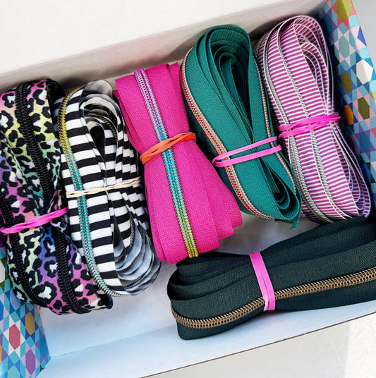 Zipper Tape Stash Box