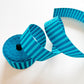 Blueberry 1/4" stripes seatbelt webbing 5 YDS 1.5" width