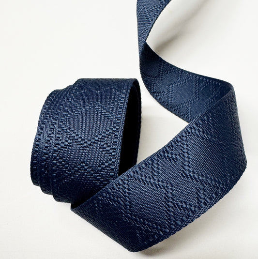 Deepest Navy webbing per yard