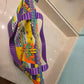 #5 Black White Stripe Zipper Pack with Rainbow Pulls - 3 Yards Continuous Zipper Tape for Bag Making
