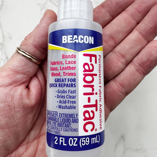 Fabri-Tac Glue 2 oz bottle