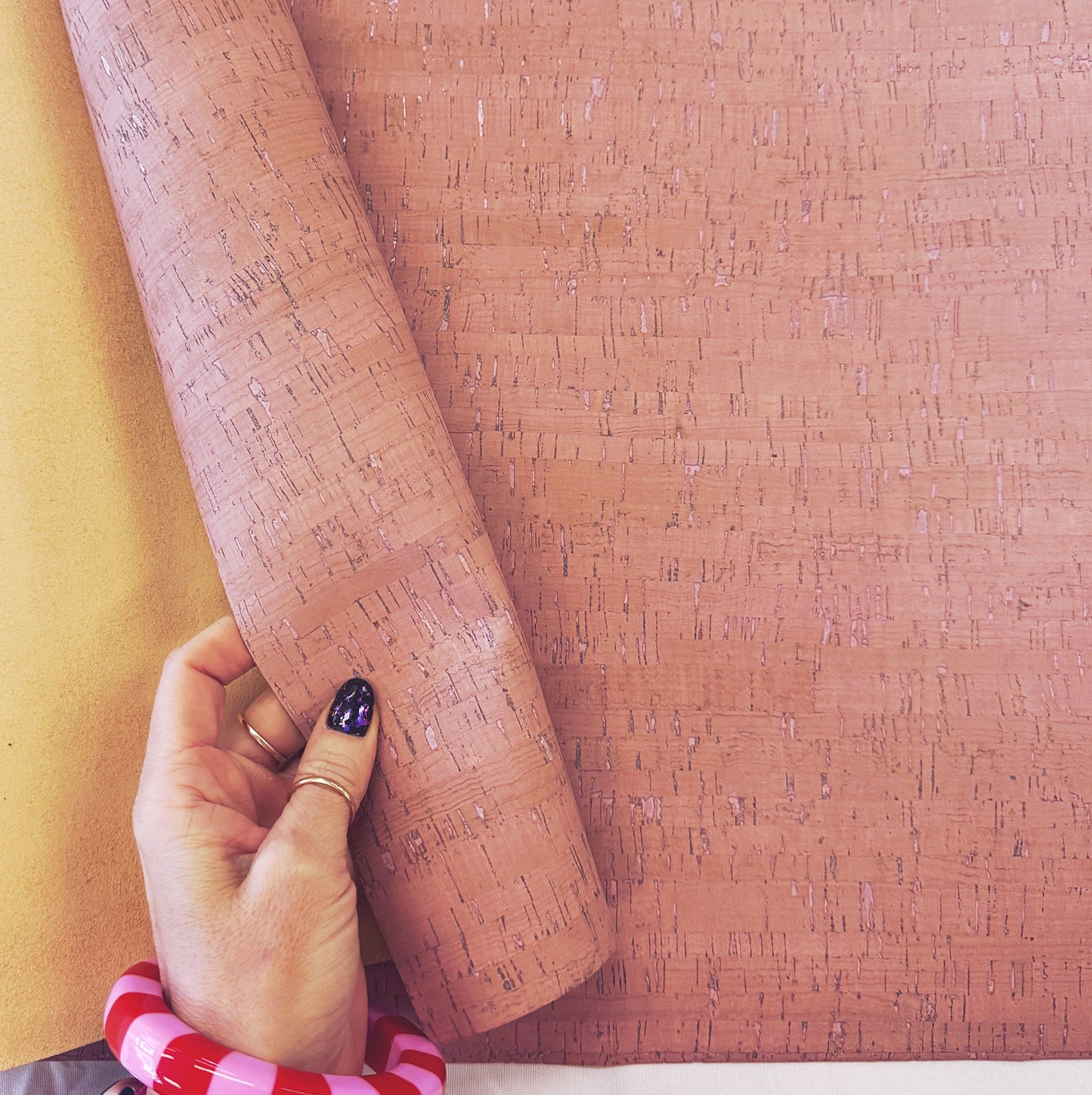 Light Pink Cork Roll