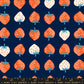 Strawberry Navy per yard PREORDER