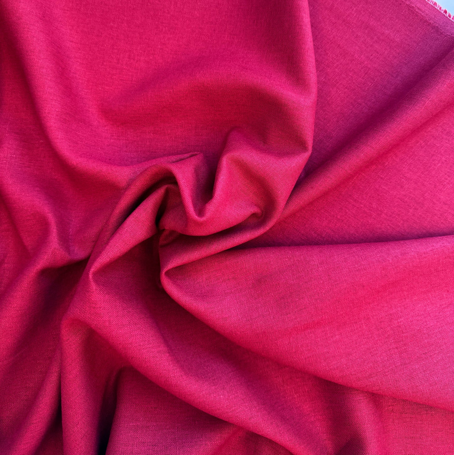 Brussels Washer Linen Jam color per yard