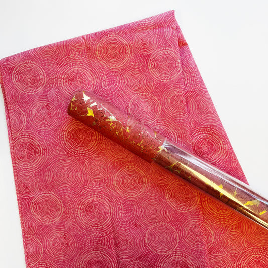 Salmon Cork with matching fabric yard