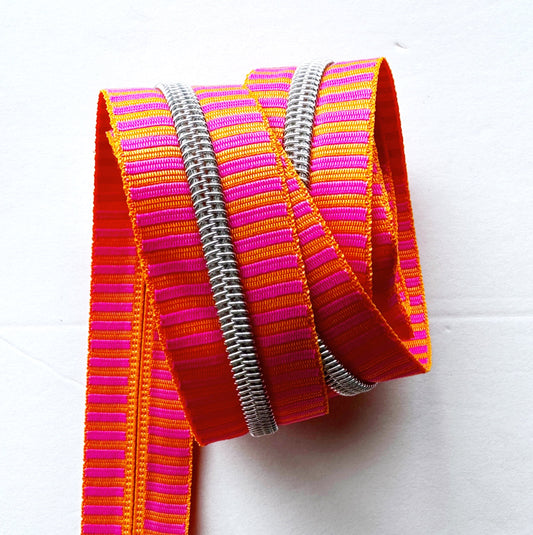 NEW AWESOME STRIPES Double-Sided Zipper Tape