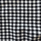 Flannel Tiny Checks black and white