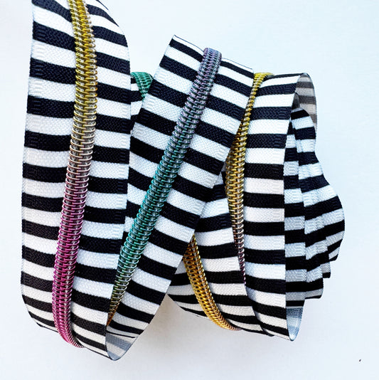 Big Stripe Zipper Tape 3 yds