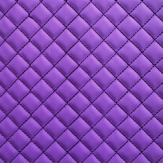 Quilted Vinyl Purple
