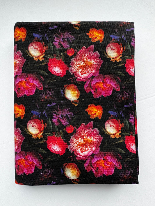 Custom Peonies fabric 36x58