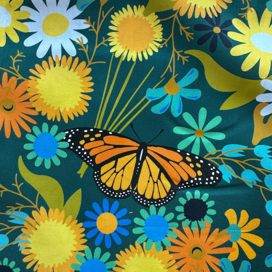 wideback fabric monarch grove close up