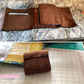 Almost Leather Roll 18" x 54" | Saddle Brown Faux Leather Fabric for Bag Making