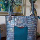 Mystic Croc Vinyl Sew HungryHippie Bag Making Vinyl Faux Leather