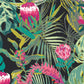 Art Gallery Fabrics Tropicalia Dark Rayon fabric,