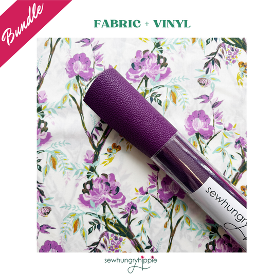Art Gallery Fabric + Moonglow Vinyl Bundle | Coordinating Bag-Making Kit