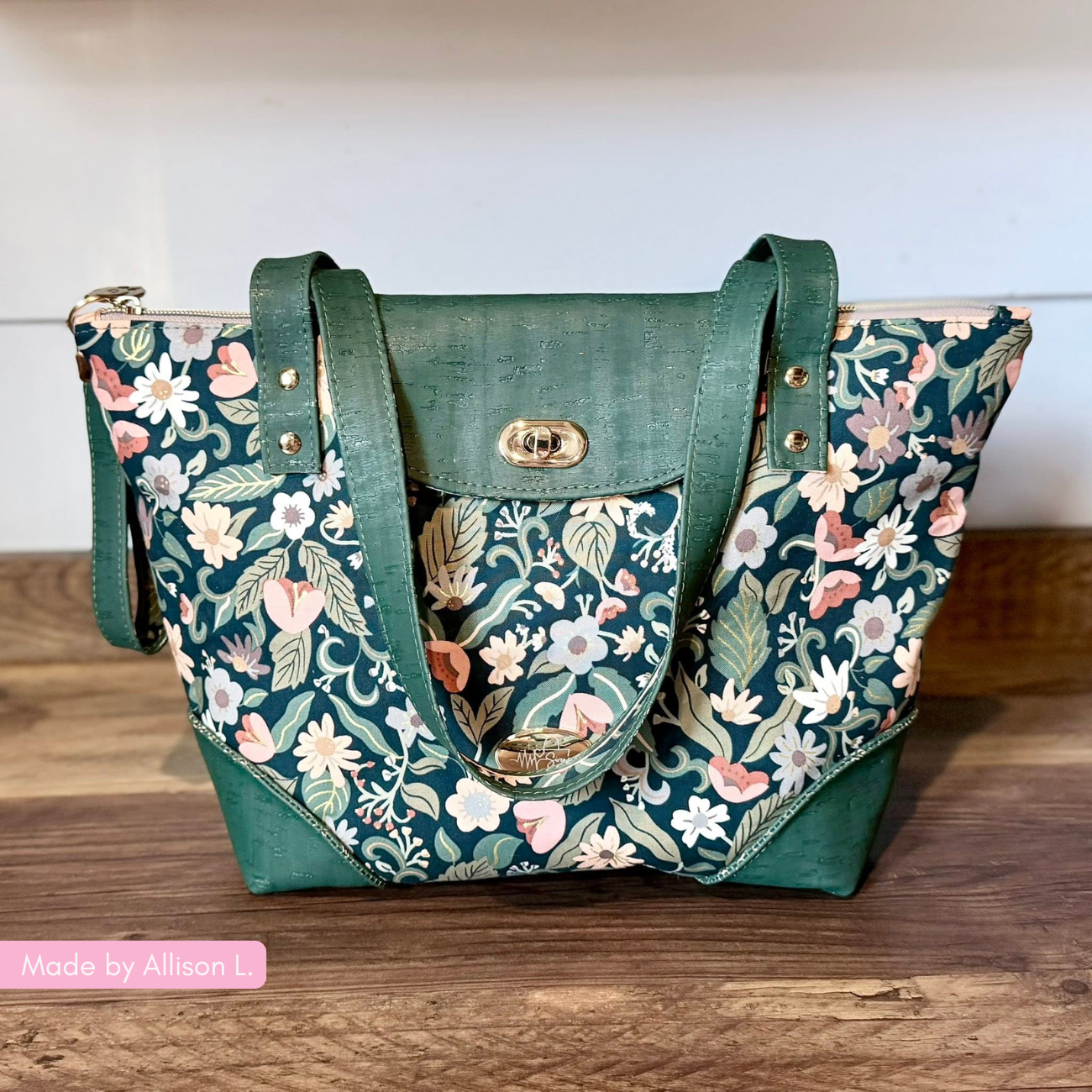 Forest Green Cork Roll