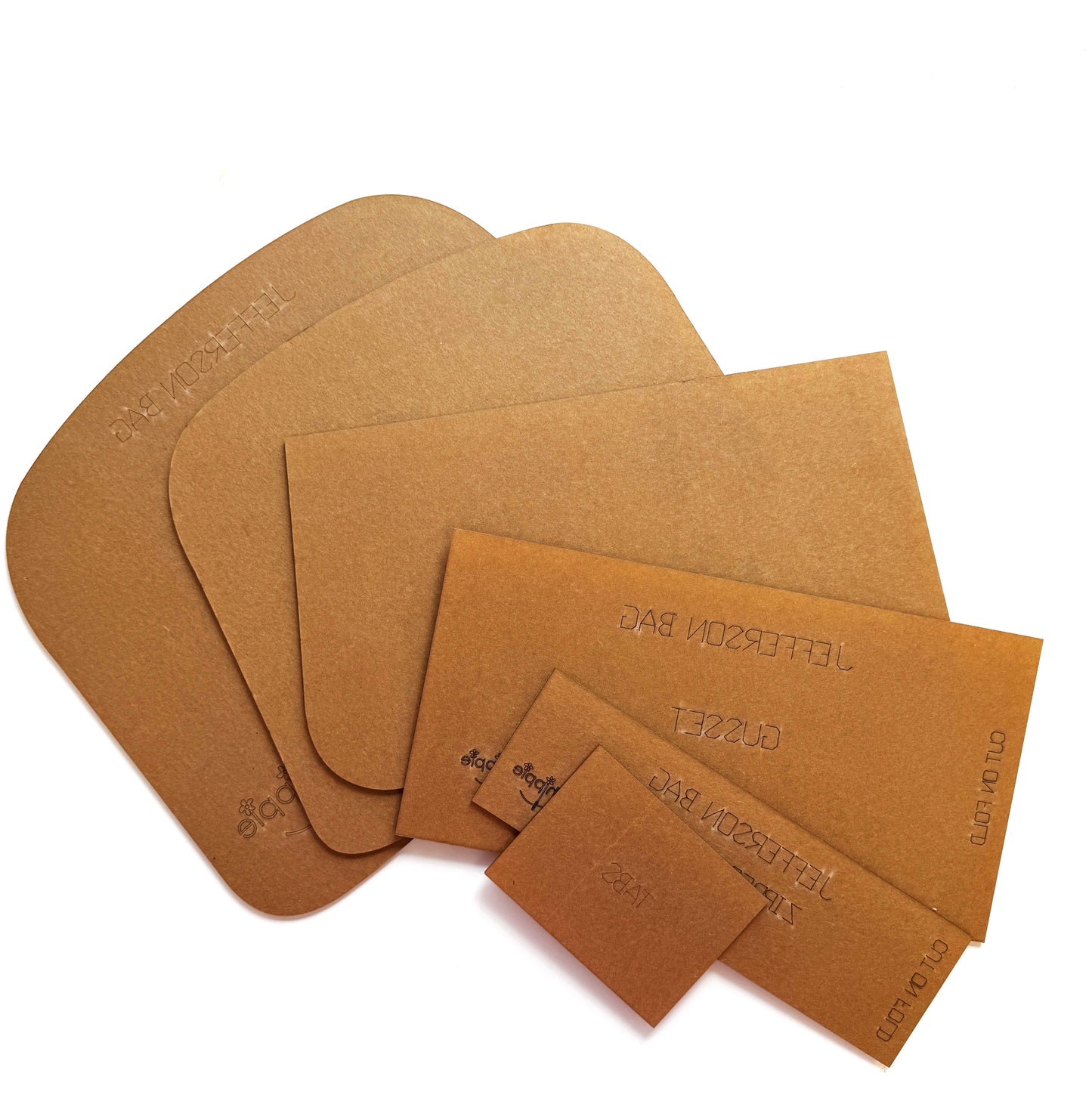 Jefferson Bag Template set