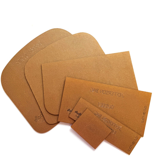 Jefferson Bag Template set